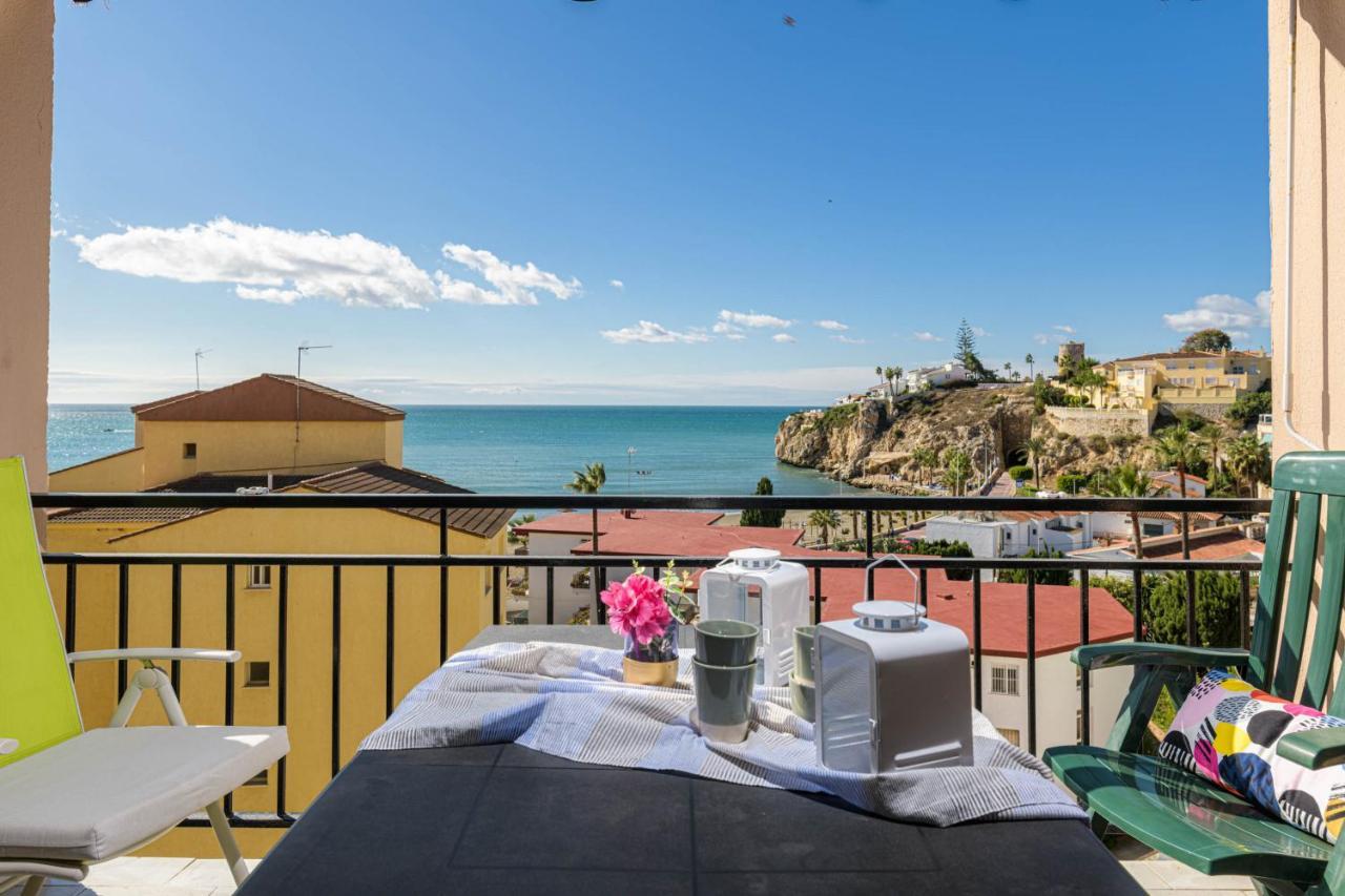 Wintowinrentals 1St Linea De Playa Vista Al Mar Y Piscina La Cala Del Moral Kültér fotó